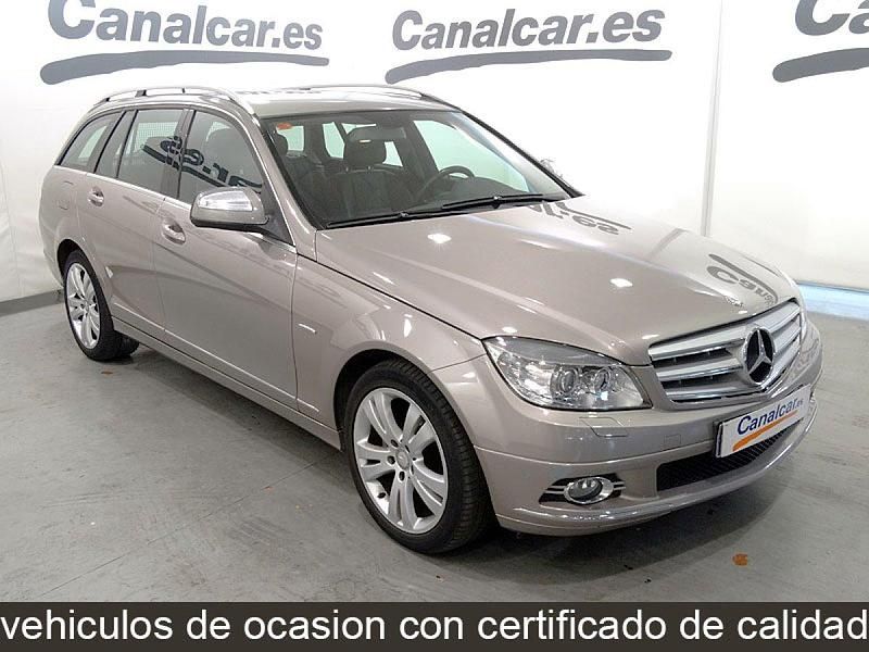 Usado Mercedes C200 Avantgarde 136 CV (100 kW) 2008 Beige Familiar