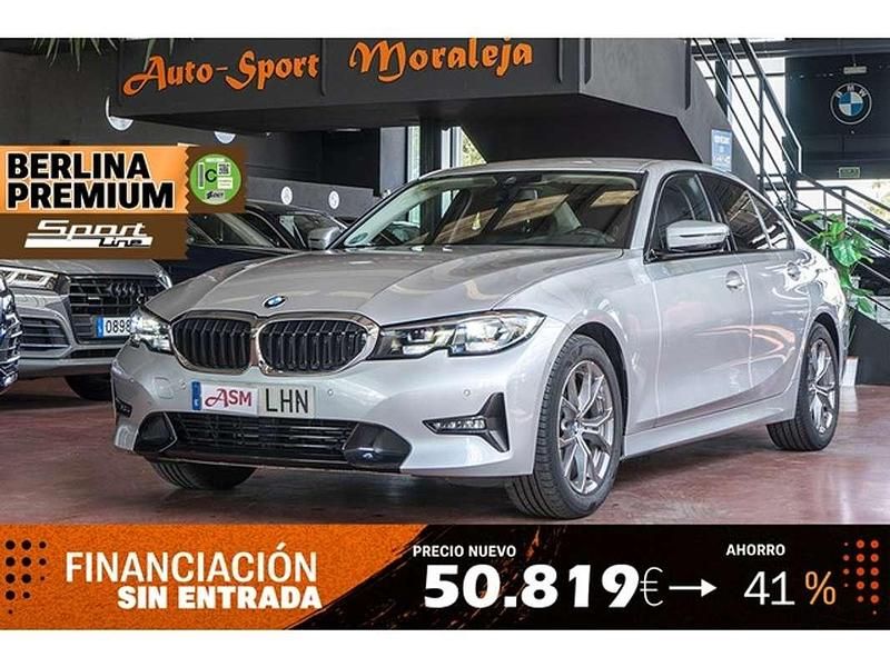 Plateado Usado 2020 BMW 318 Sport Line Berlina | 27.400 € (Precio justo) - Imagen 1/4