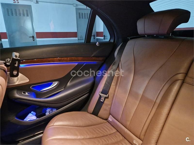 Usado Mercedes S400 299 CV (219 kW) 2014 Gris / plata Berlina