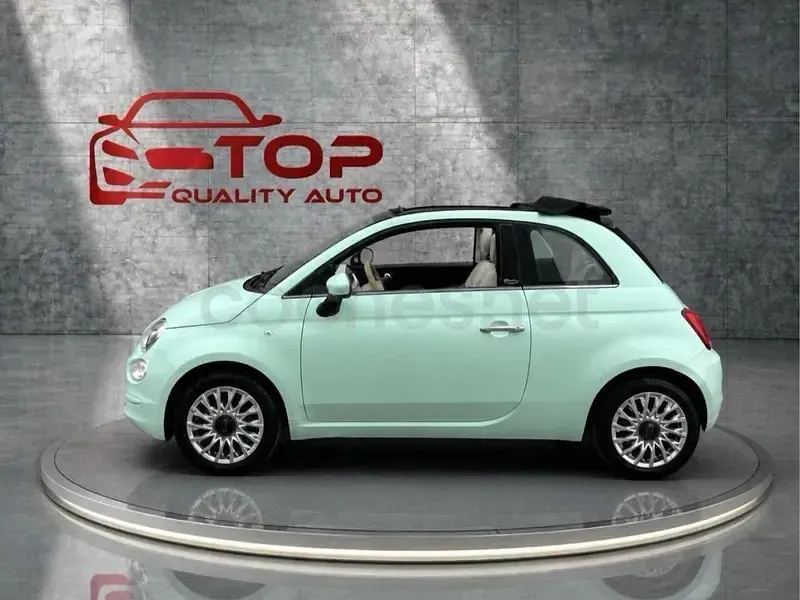 Usado Fiat 500C Lounge 69 CV (50 kW) 2019 Blanco Descapotable