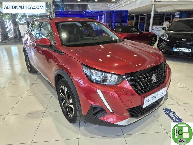Rojo Usado 2020 Peugeot 2008 Allure SUV | 14.600 € (Precio justo) - Imagen 1/4