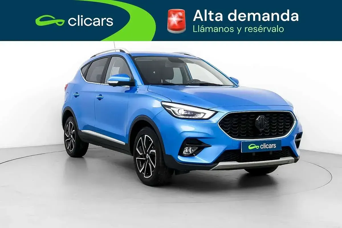 Usado MG ZS Luxury 106 CV (77 kW) 2023 Azul SUV