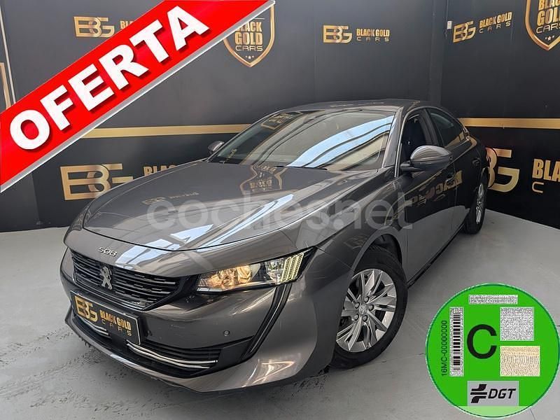 Gris / plata Usado 2021 Peugeot 508 Business-Line Berlina | 14.990 € (Super precio) - Imagen 1/4