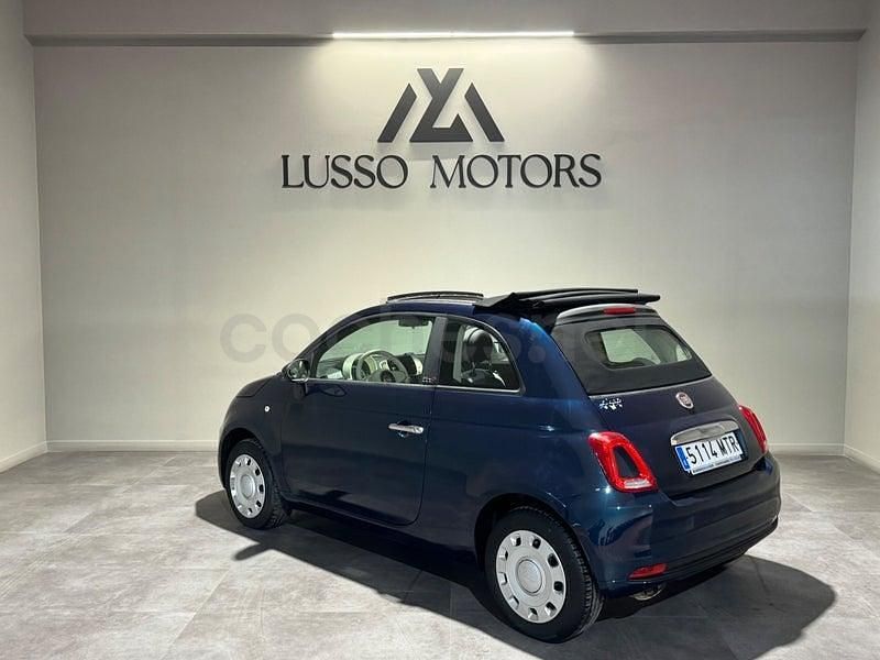 Usado Fiat 500C S 69 CV (50 kW) 2019 Azul Descapotable