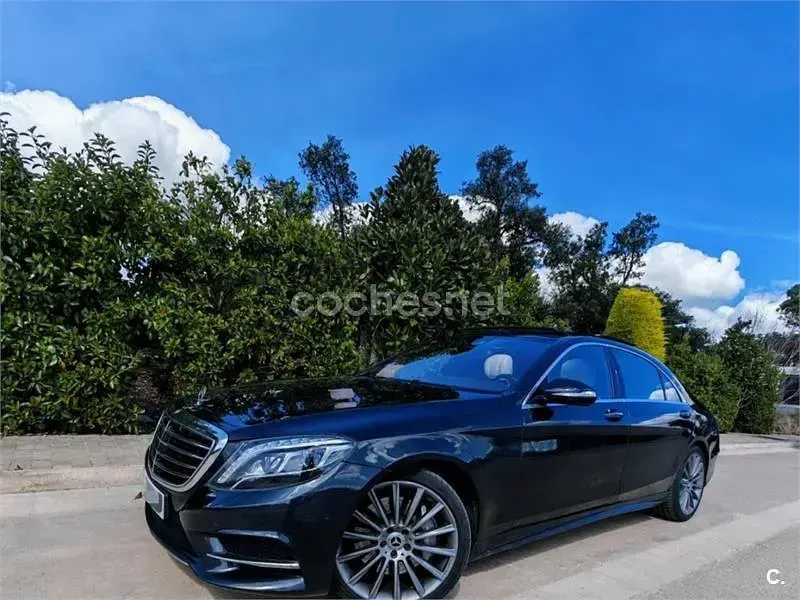 Usado Mercedes S500 455 CV (334 kW) 2014 Negro Berlina