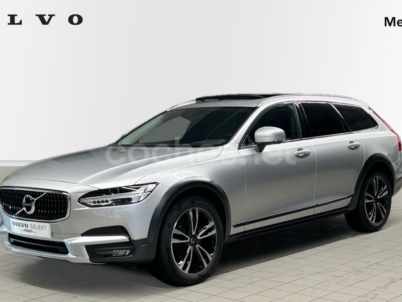 Gris / plata Usado 2018 Volvo V90 CC Pro Familiar | 24.300 € (Caro) - Imagen 1/4