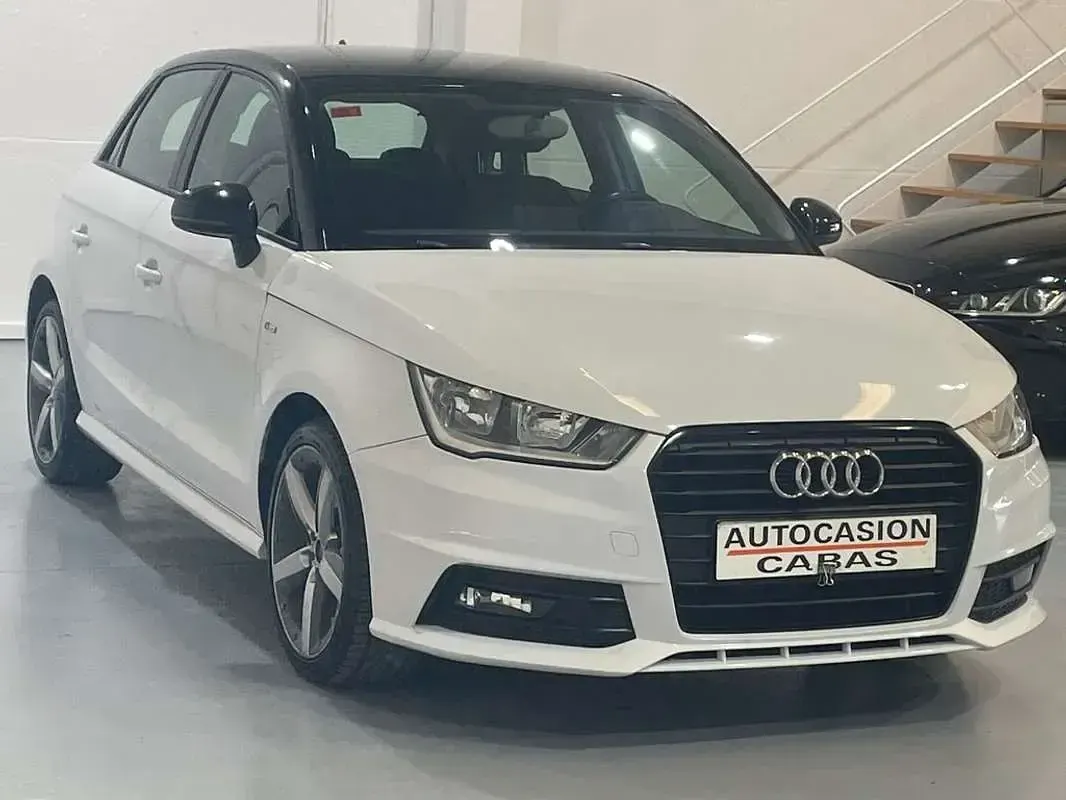 Usado Audi A1 Sportback 90 CV (66 kW) 2017 Blanco Utilitario