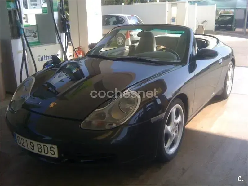 Usado Porsche 911 Carrera 4 Cabriolet 300 CV (220 kW) 2001 Negro Descapotable