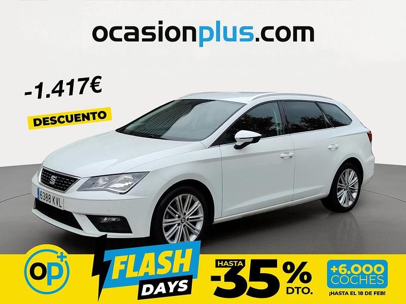 Usado Seat Leon XCELLENCE 150 CV (110 kW) 2019 Blanco Familiar