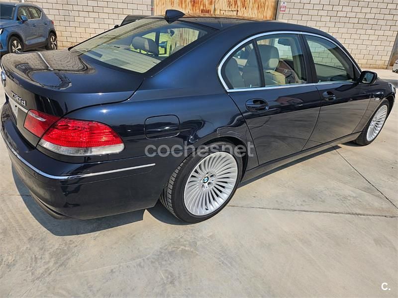 Usado BMW 730 231 CV (169 kW) 2008 Negro Berlina