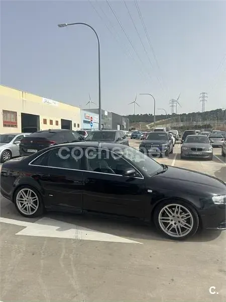 Usado Audi A4 170 CV (125 kW) 2007 Negro Berlina