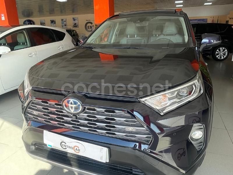 Azul Usado 2020 Toyota RAV4 Hybrid Luxury SUV | 35.000 € (Un poco caro) - Imagen 1/4