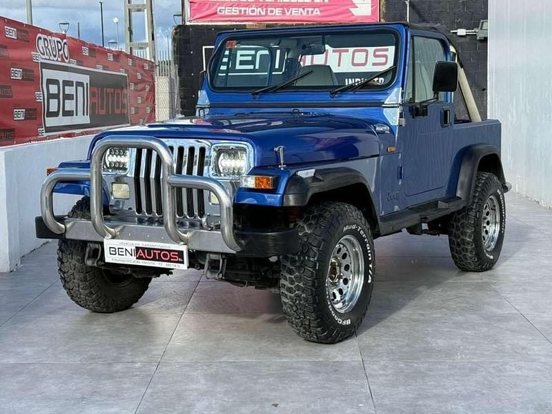 Usado Jeep Wrangler 121 CV (88 kW) 1991 Azul SUV