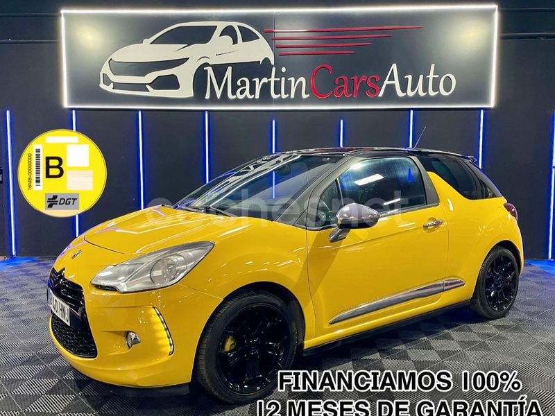 Amarillo Usado 2012 Citroën DS3 Berlina | 6290 € - Imagen 1/4
