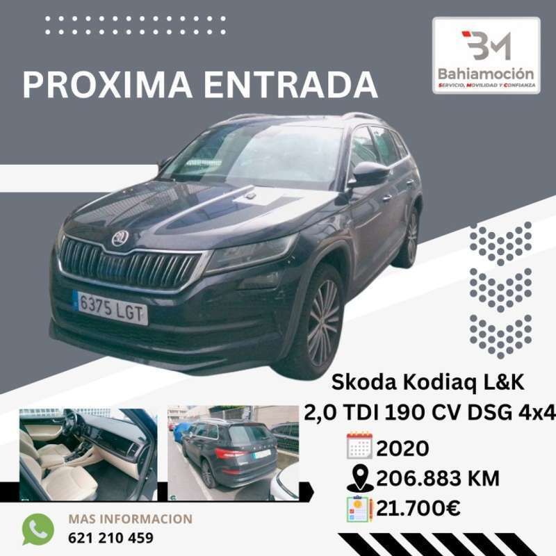 Negro Usado 2020 Skoda Kodiaq LAURIN & KLEMENT SUV | 19.700 € (Super precio) - Imagen 1/1
