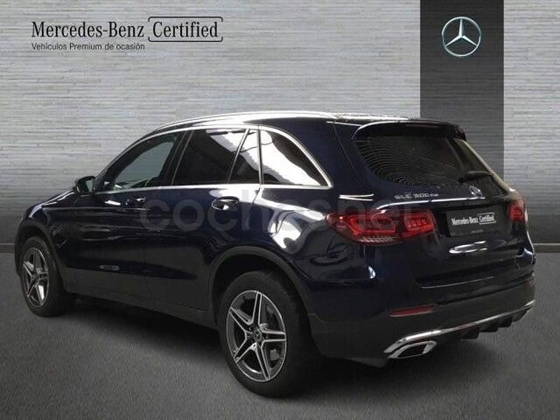 Usado Mercedes GLC300e 306 CV (225 kW) 2021 Azul SUV