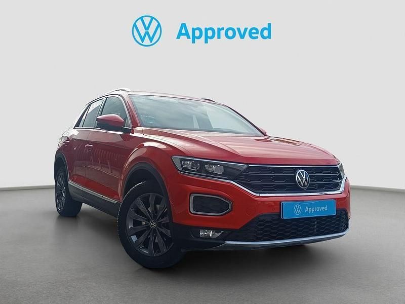 Usado VW T-Roc Sportline 150 CV (110 kW) 2021 Rojo SUV