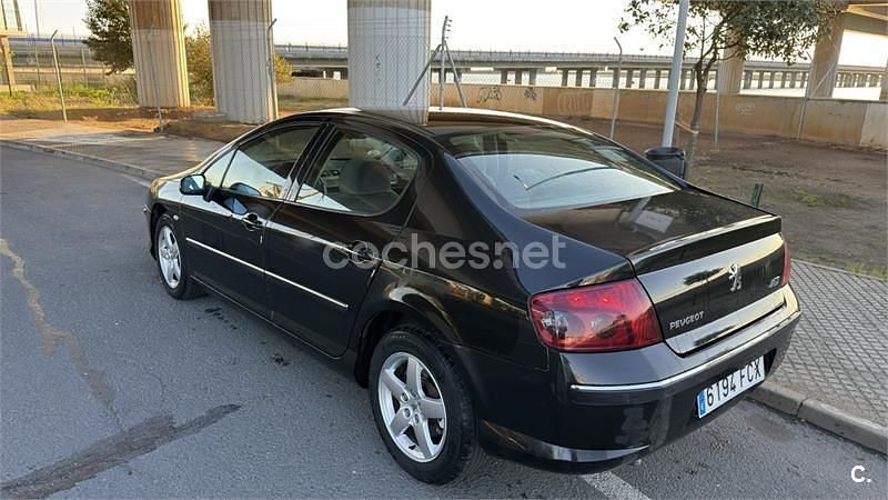 Usado Peugeot 407 Sport 136 CV (100 kW) 2006 Negro Berlina
