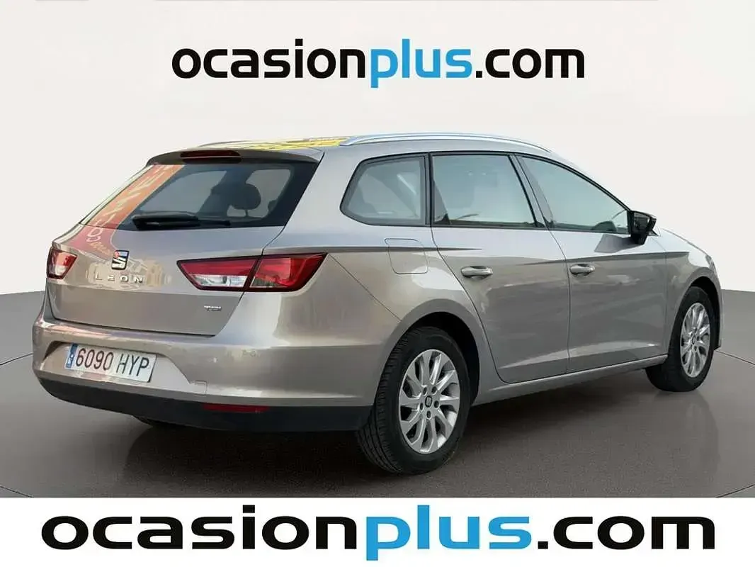 Usado Seat Leon ST Style 150 CV (110 kW) 2014 Beige Familiar