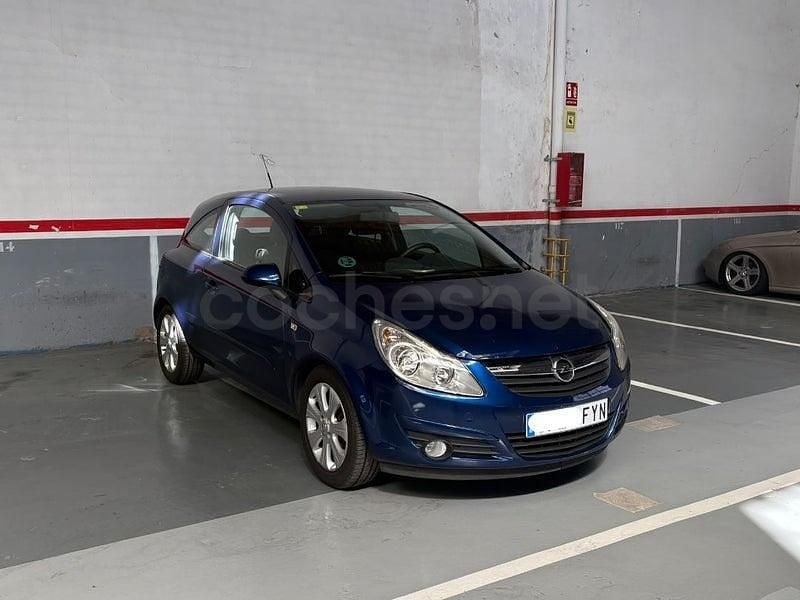 Usado Opel Corsa Enjoy 90 CV (66 kW) 2007 Azul Utilitario