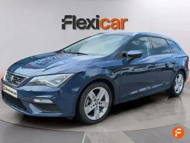 Usado Seat Leon FR 150 CV (110 kW) 2017 Azul