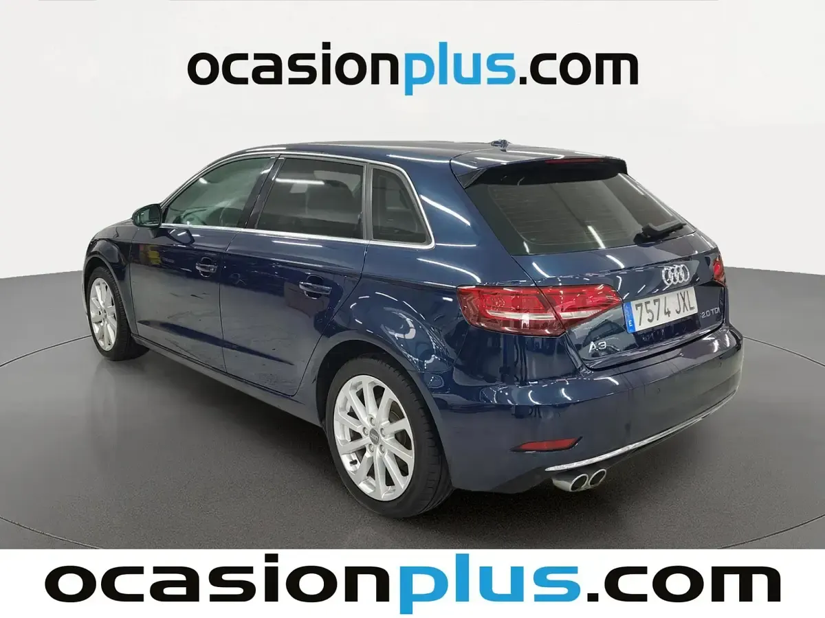 Usado Audi A3 Sportback Design 150 CV (110 kW) 2017 Azul Utilitario