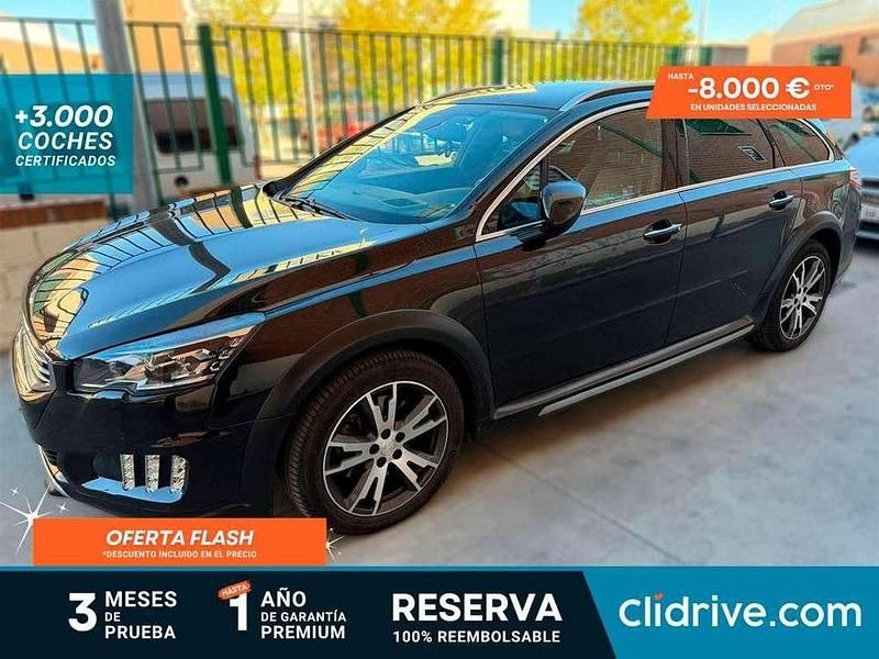 Negro Usado 2015 Peugeot 508 GT Familiar | 9490 € (Precio justo) - Imagen 1/3