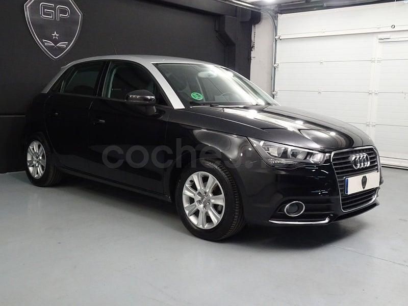 Usado Audi A1 Sportback Attraction 86 CV (63 kW) 2012 Negro Utilitario
