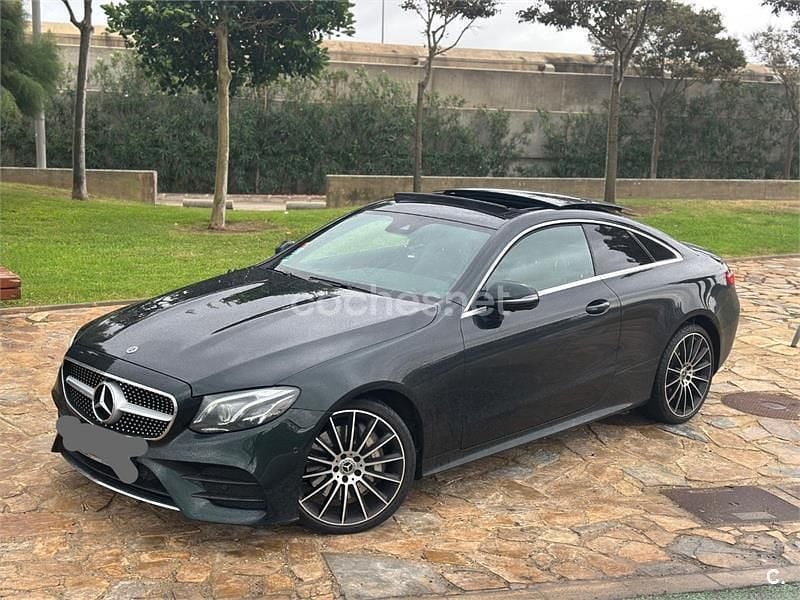 Usado Mercedes E400 333 CV (244 kW) 2017 Verde Coupe