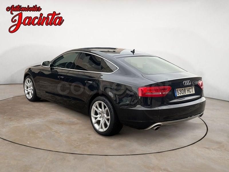 Usado Audi A5 Sportback Exclusive 190 CV (139 kW) 2011 Negro Utilitario