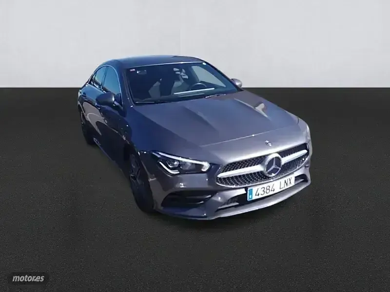 Usado Mercedes CLA200 150 CV (110 kW) 2021 Gris Coupe