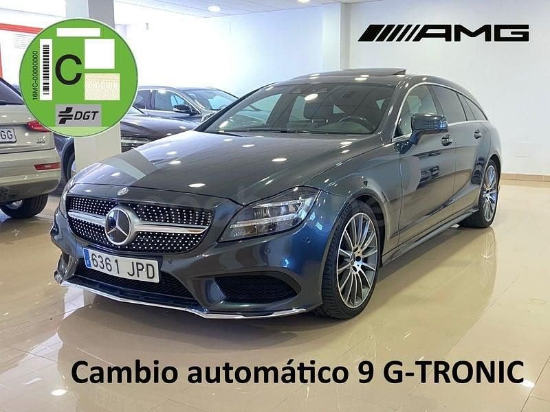 Usado Mercedes CLS350 Shooting Brake 258 CV (189 kW) 2016 Gris / plata Familiar