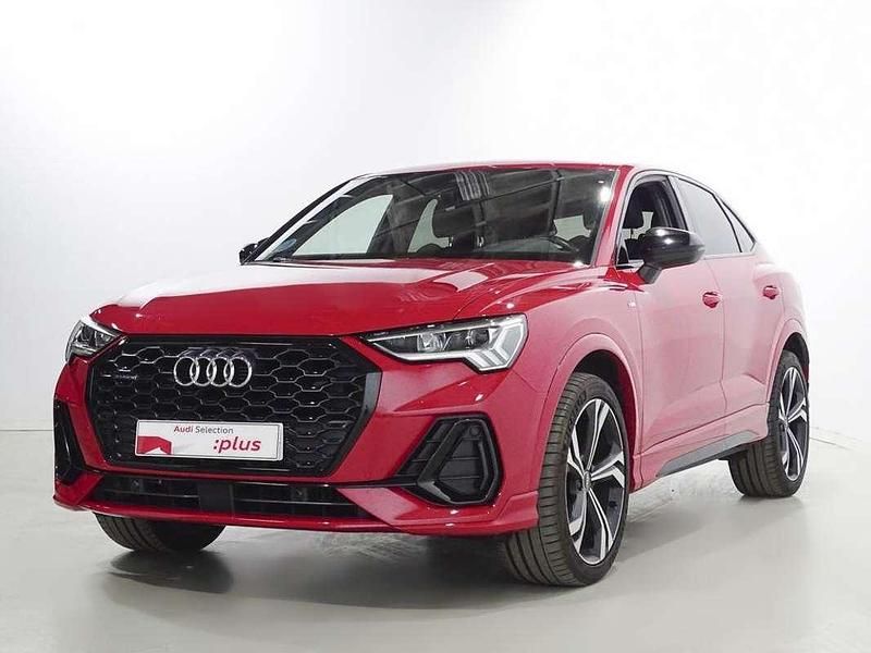 Rojo Usado 2021 Audi Q3 Sportback S-Line SUV | 31.900 € (Precio justo) - Imagen 1/4