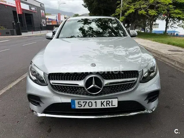 Usado Mercedes GLC220 194 CV (142 kW) 2018 Gris / plata SUV