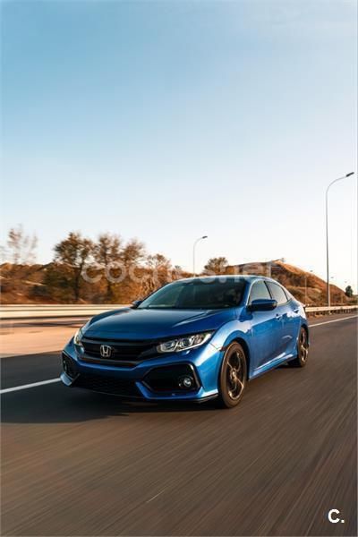 Azul Usado 2018 Honda Civic Elegance Berlina | 17.000 € (Buen precio) - Imagen 1/4
