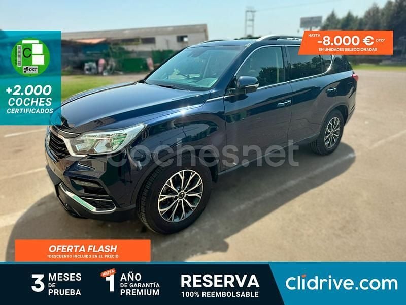 Azul Usado 2019 Ssangyong (KGM) Rexton Limited SUV | 20.790 € - Imagen 1/3