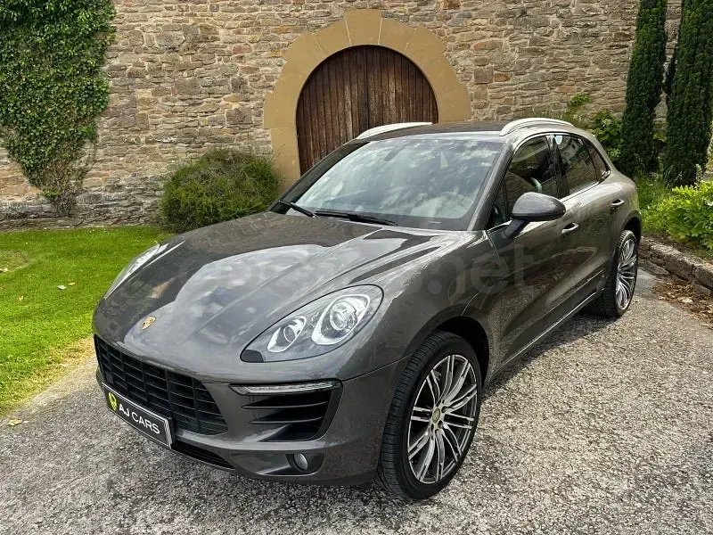 Usado Porsche Macan S 258 CV (189 kW) 2014 Gris / plata SUV