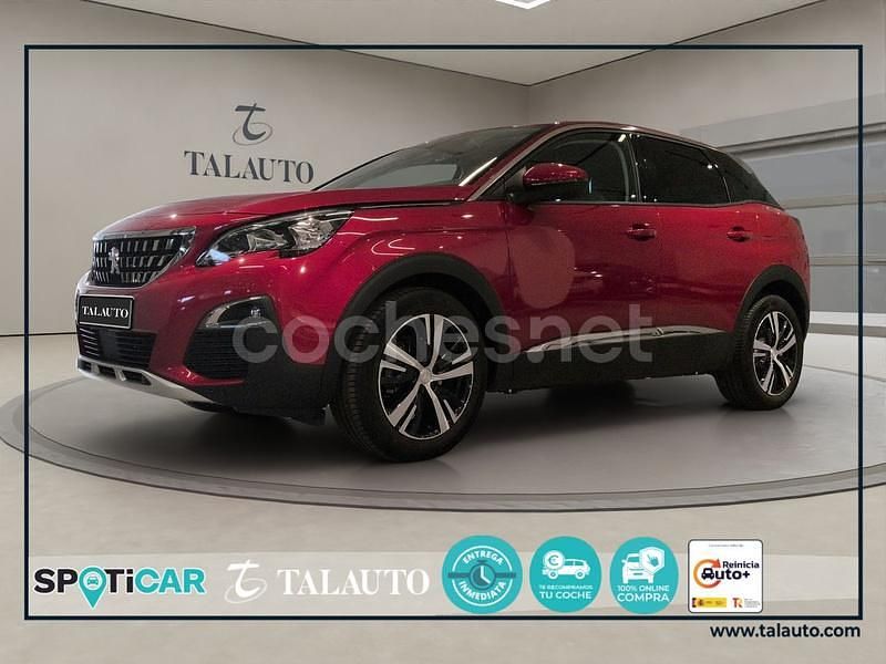 Rojo Usado 2019 Peugeot 3008 Allure SUV | 16.950 € (Precio justo) - Imagen 1/4