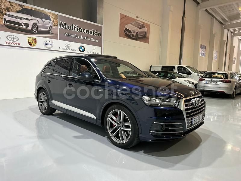 Usado Audi SQ7 435 CV (319 kW) 2017 Azul SUV