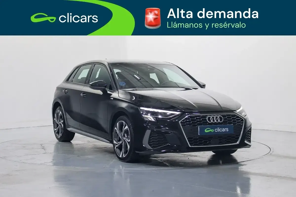 Usado Audi A3 Sportback e-tron Advanced 150 CV (110 kW) 2022 Negro Utilitario