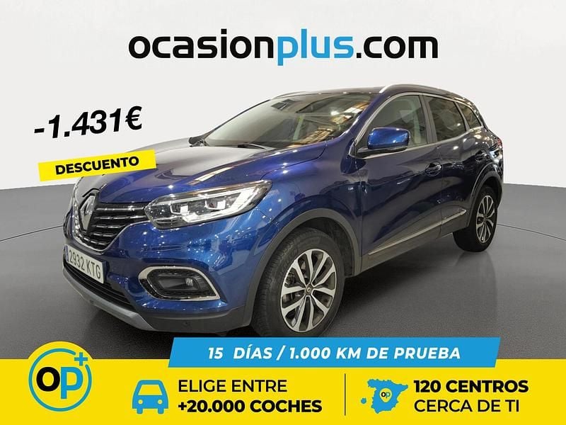 Azul Usado 2019 Renault Kadjar Zen SUV | 15.200 € (Precio justo) - Imagen 1/4