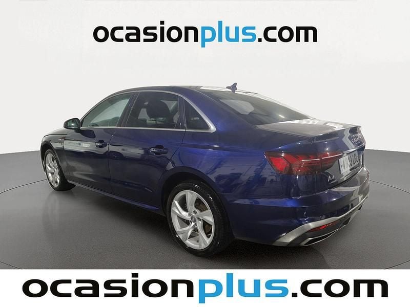 Begagnad Audi A4 S-Line 190 HK (139 kW) 2020 Blå Sedan