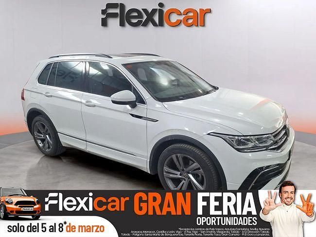 Usado VW Tiguan R-line 150 CV (110 kW) 2021 Blanco SUV