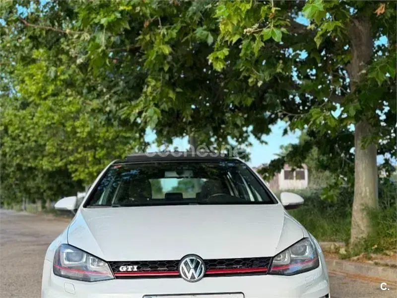 Usado VW Golf VII GTI 230 CV (169 kW) 2013 Blanco Berlina