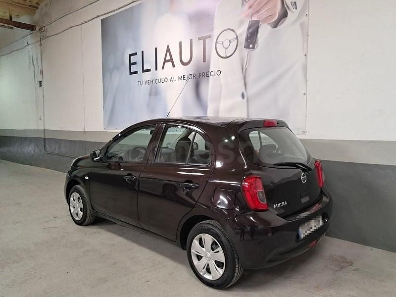 Granate Usado 2015 Nissan Micra Acenta Berlina | 5290 € (Super precio) - Imagen 1/4