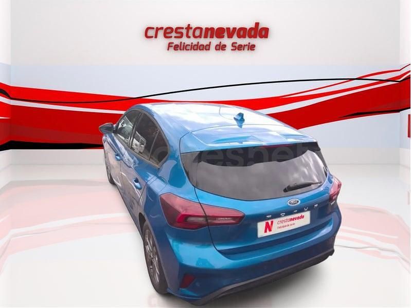 Usado Ford Focus ST-Line 125 CV (91 kW) 2022 Azul Berlina