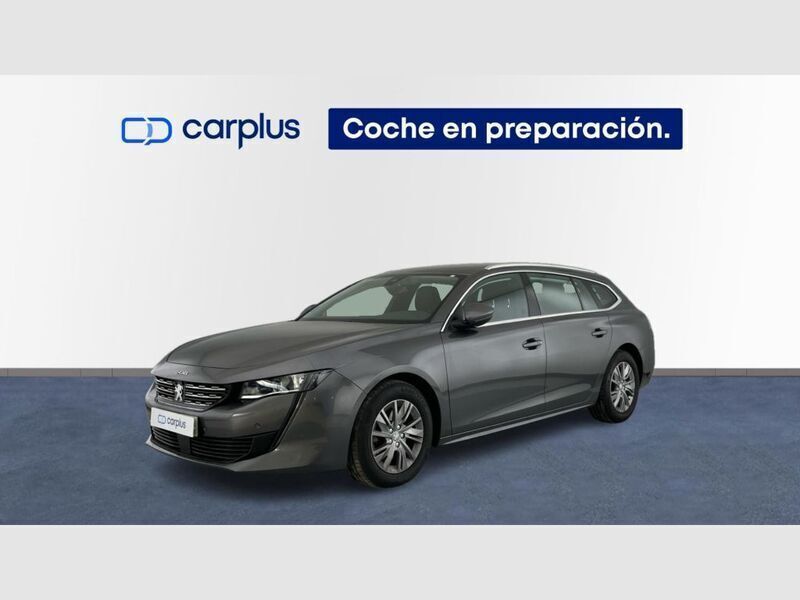 Gris platino (metalizado) Usado 2021 Peugeot 508 Business-Line Familiar | 17.890 € (Precio justo) - Imagen 1/3