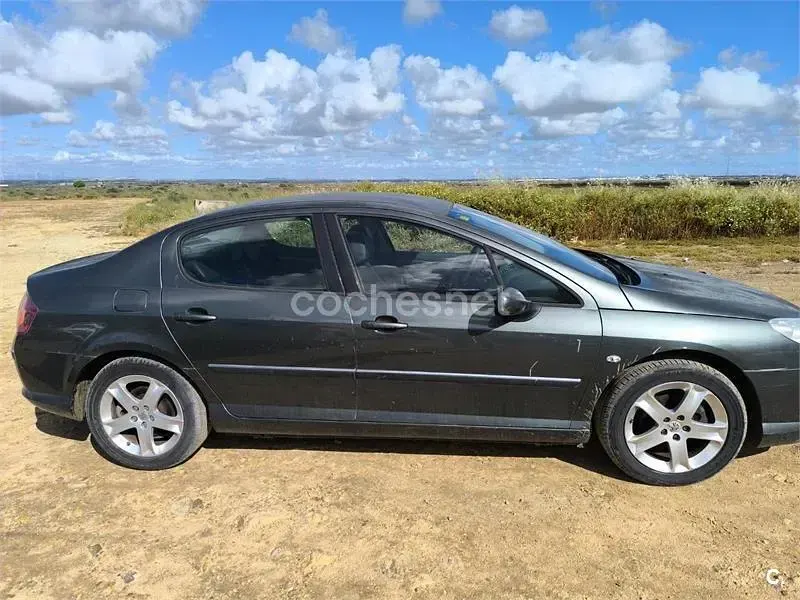 Usado Peugeot 407 Sport 136 CV (100 kW) 2007 Verde Berlina