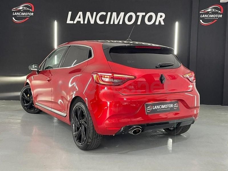 Usado Renault Clio V RS Line 100 CV (73 kW) 2020 Rojo Berlina