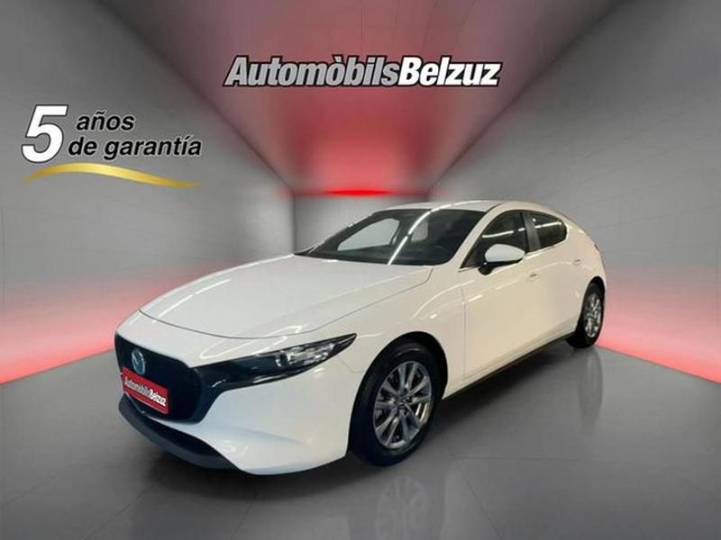 Usado Mazda 3 Prime-Line 140 CV (102 kW) 2024 Blanco Berlina